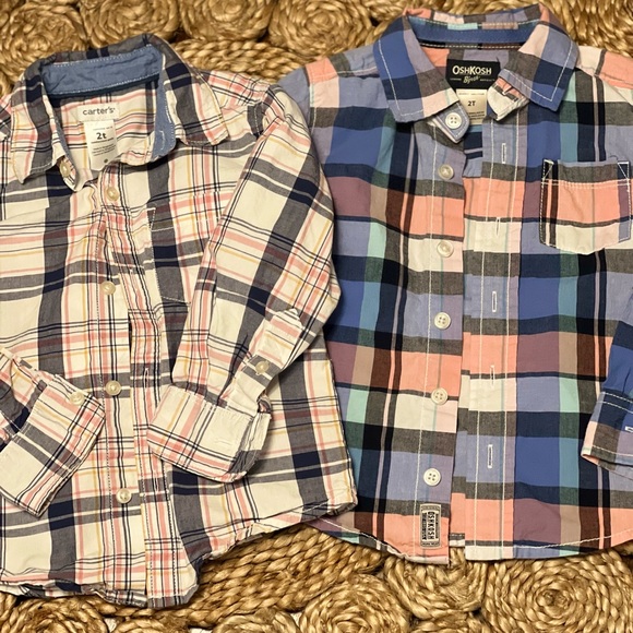 Boys Button Down Shirts 2T - Picture 1 of 3